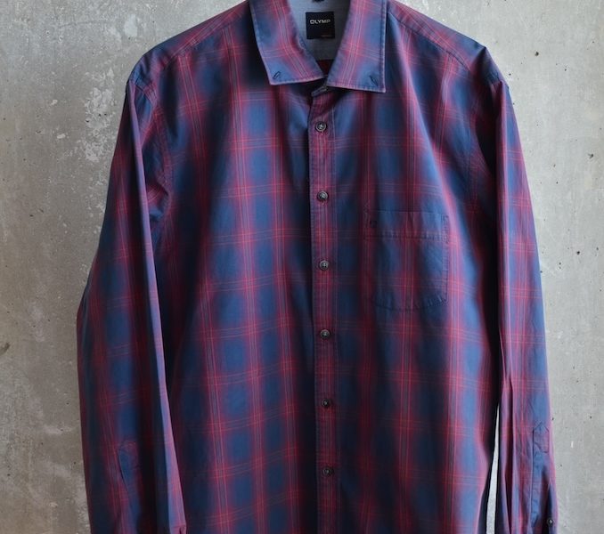 Olymp, langarm Hemd kariert, 42