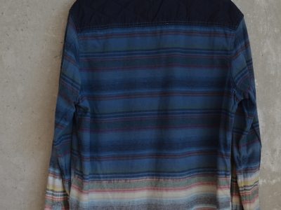 Mehrfarbiges Flanellhemd 42