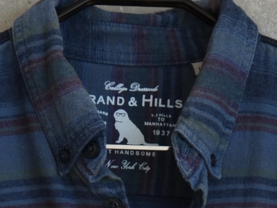 Mehrfarbiges Flanellhemd 42