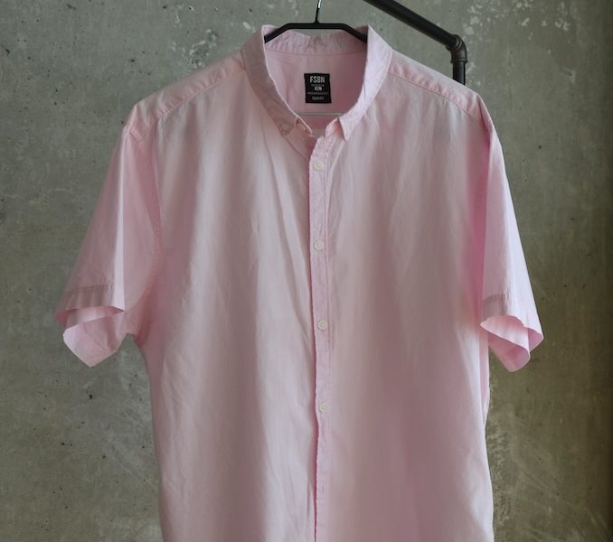 Herren Kurzarm Hemd Größe 45