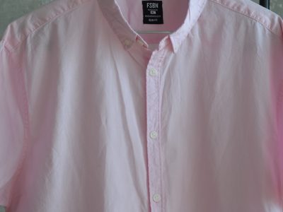 Herren Kurzarm Hemd Größe 45