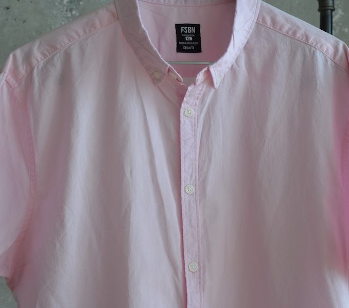 Herren Kurzarm Hemd Größe 45