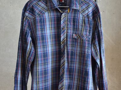 Männer Hemd mehrfarbig 43/44