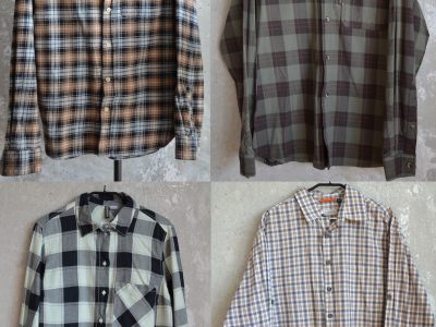 Langarm Herren Hemden kariert S-XL