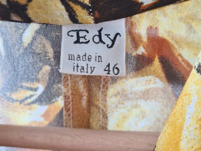 Blumige vintage Bluse