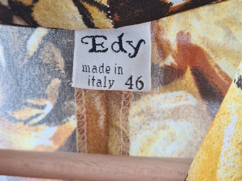 Blumige vintage Bluse