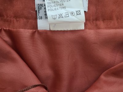 Rock vintage rostbraun 36