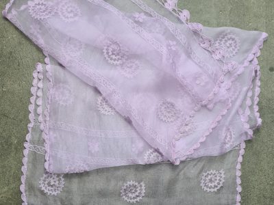 Schal, rose, 200 x 56