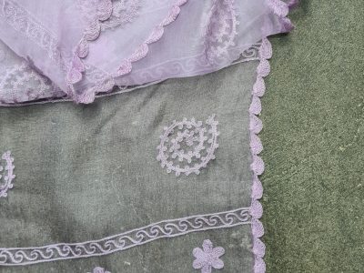 Schal, rose, 200 x 56