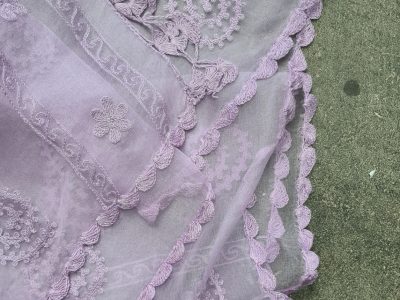 Schal, rose, 200 x 56